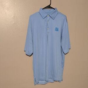 FootJoy Men's Light Blue Golf Polo Shirt Mens‎ Size Large